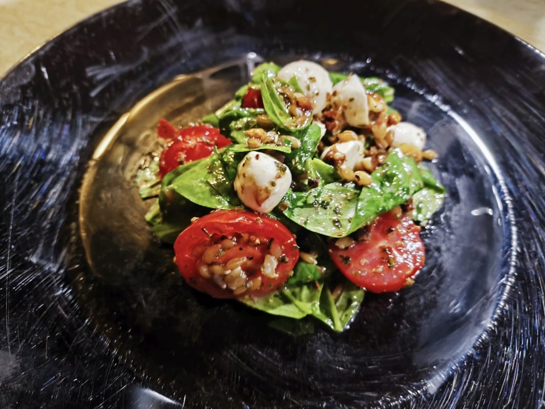 Спаначена салата с лимец