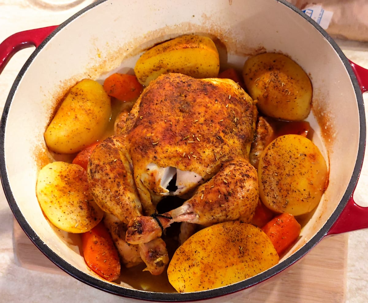 Печено пиле