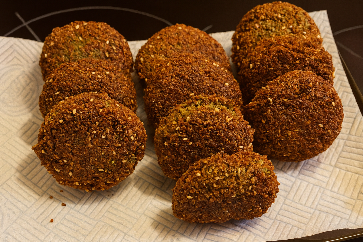 Фалафели с тум сос