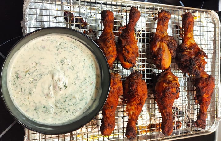 Пилешки крилца на скара