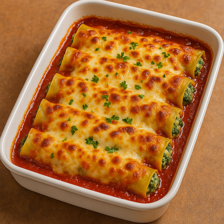 Спаначени канелони